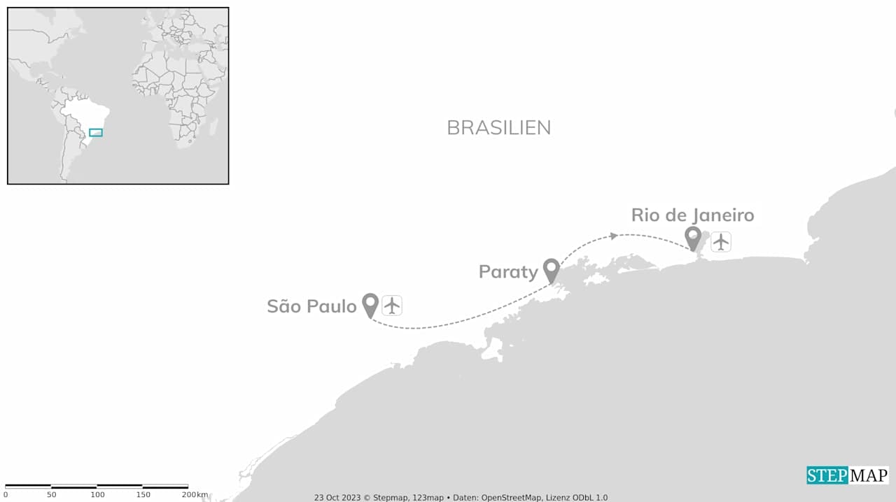 2 for 1 Brasilien: São Paulo, Paraty Paradise & Rio Rhythms