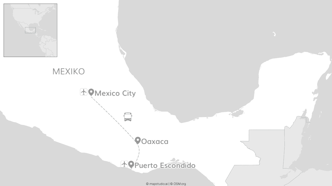 2 for 1 Mexiko: Viva la Capital, Viva la Playa