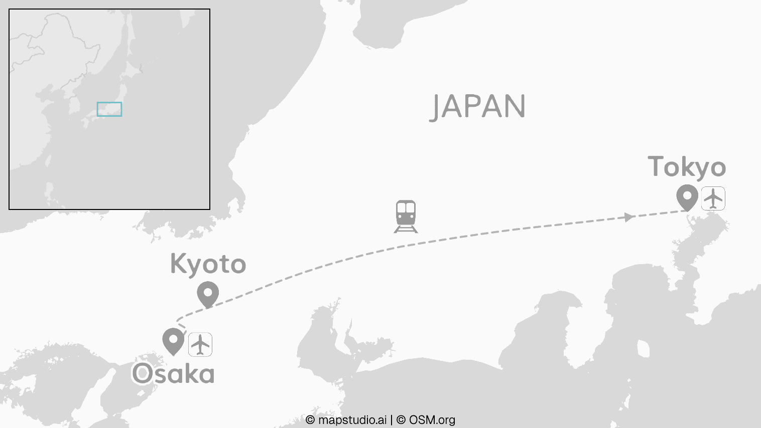 2 for 1 Japan: Meet me in Tokyo, Kyoto & Osaka