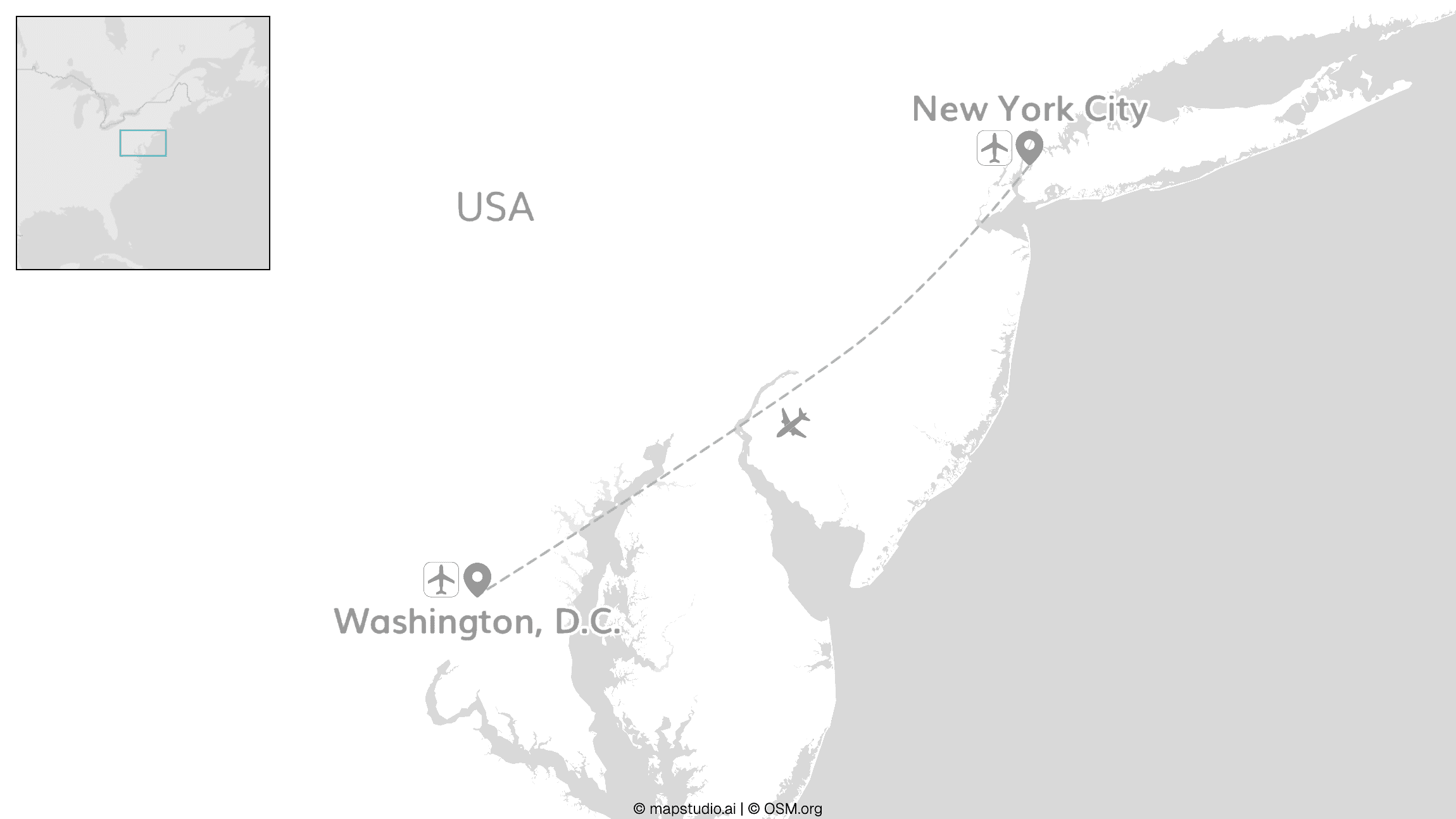 2 for 1 New York: Big Apple meets Washington