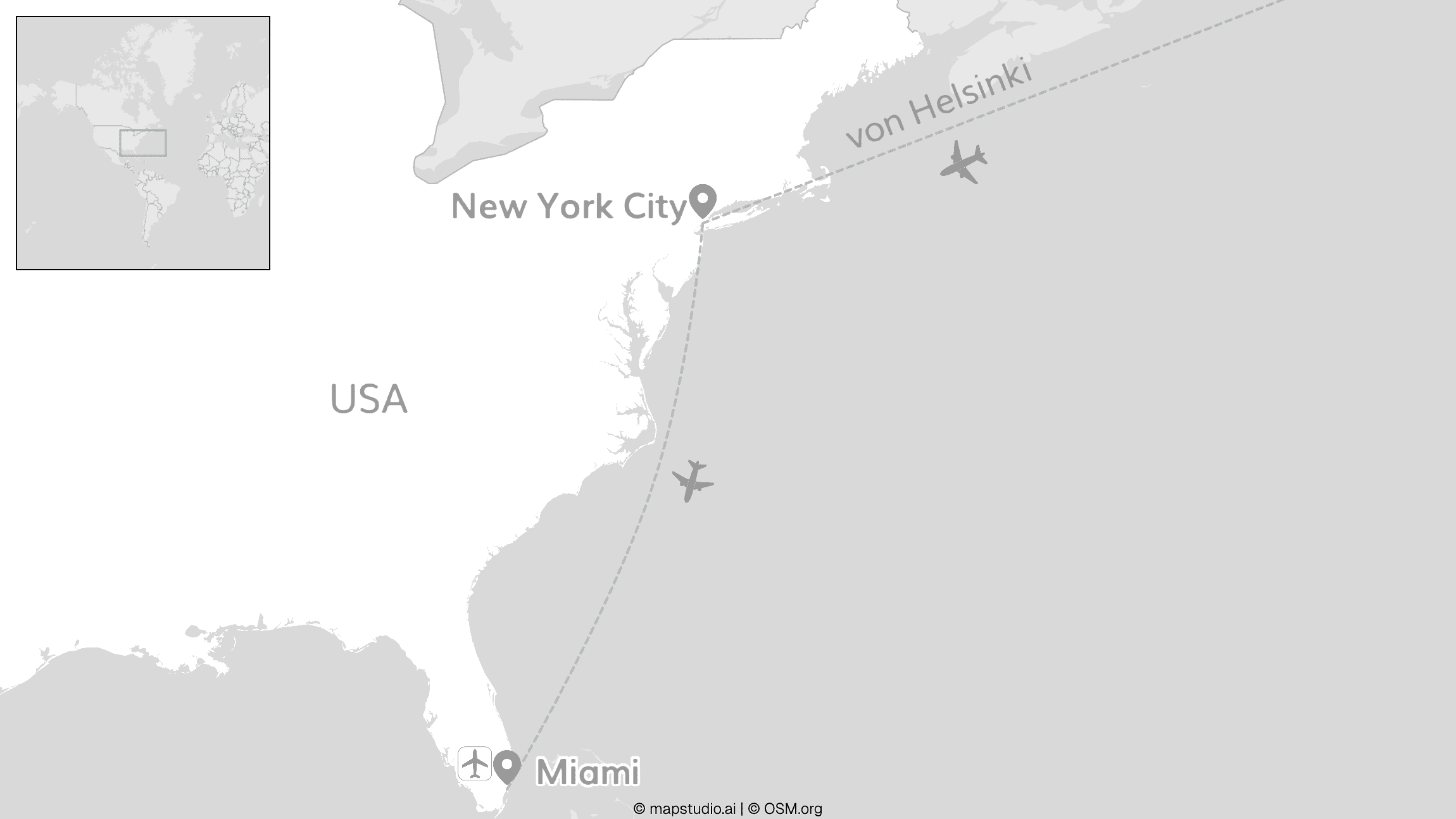 Helsinki for Free & USA: Von New York nach Miami